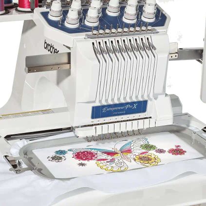 brother pr1055x embroidery machine another view