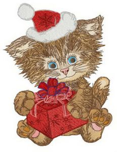 Shaggy Santa embroidery design