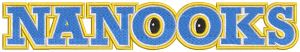 Alaska Nanook 2000 Wordmark Logo embroidery design