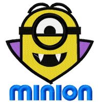 Vampire Minion 5 embroidery design