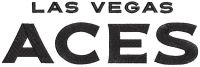Las Vegas Aces Wordmark Logo embroidery design