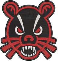Cincinnati Bearcats secondary logo embroidery design
