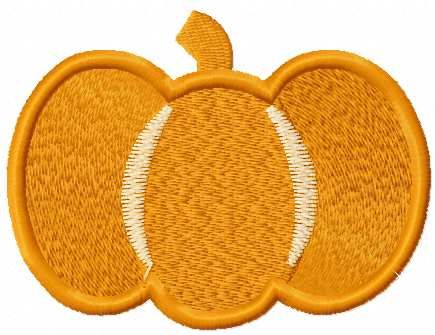 Halloween pumpkin free embroidery design 2