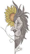 Lion sunflower