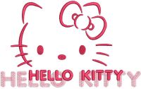 Hello Kitty Free Embroidery Design