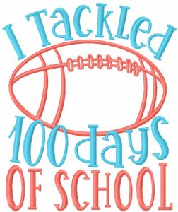 I tackled 100 days of school