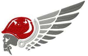 Motor club 4 embroidery design