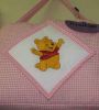 Embroidered bag with Winnie Pooh design
