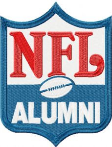National Football League Alternate Logo embroidery design