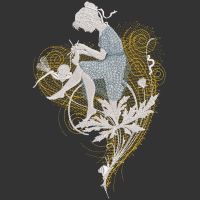 Magic of creativity knitting embroidery design