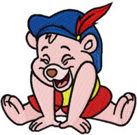 Cubbi Gummi embroidery design