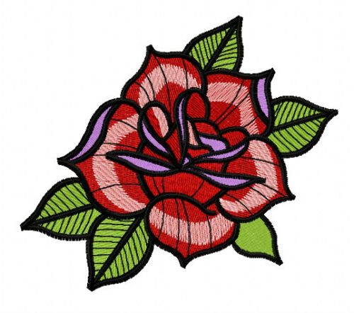 Rose 6 machine embroidery design