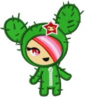 Tokidoki SANDy embroidery design