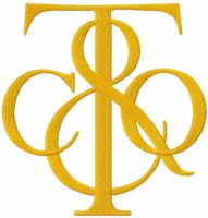 Tiffany and Co Logo embroidery design