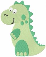 Trex mother embroidery design