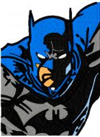 Batman never sleeps embroidery design
