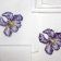 Kitchen napkins with flower embroidery design