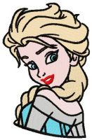 Elsa 2 embroidery design