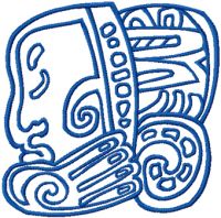 Old Indian embroidery design