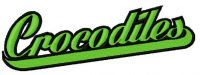 Crocodiles baseball logo 2 embroidery design