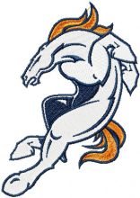 Denver Broncos New logo embroidery design