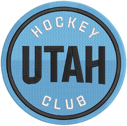 Utah Mammoth Primary Logo 2025 embroidery design