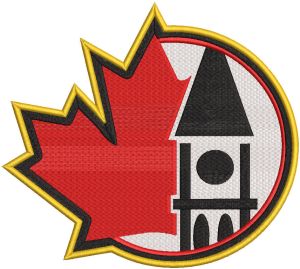 Ottawa Senators Alternate logo embroidery design