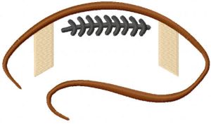 American-Football-Ball-Symbol-Stickdesign