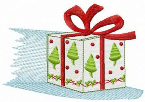 Forgotten gift embroidery design