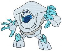 Marshmallow embroidery design