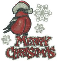 Bullfinch 2 embroidery design