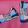 American military boot design embroidered