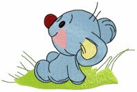 Curious mouse 2 embroidery design