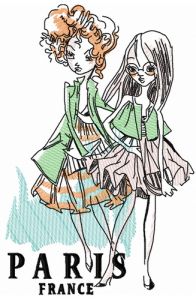 French fashion-mongers 4 embroidery design