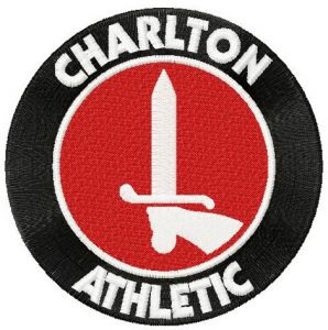 Charlton Athletic F.C. logo embroidery design