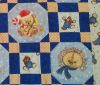 Joshua quilt with Old Toys machine embroidery designs collection