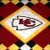 Carpet Kansas City Chiefs logo machine embroidery design