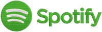 Spotify full logo embroidery design