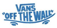 Vans alternative logo embroidery design