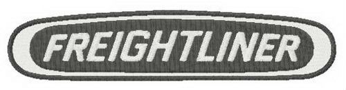 Freightliner Trucks logo machine embroidery design