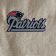 Towel with New England Patriot machine embroidery design