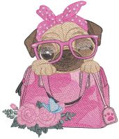 Secret of my purse embroidery design