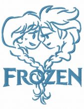 Frozen sisters sketch 2
