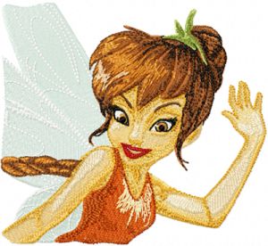 Fawn  embroidery design