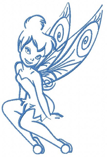 Tinkerbell 15 machine embroidery design