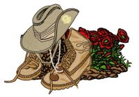 USA army style embroidery design