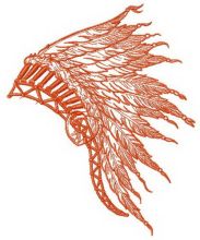 Warbonnet embroidery design