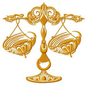 Scales 2 embroidery design