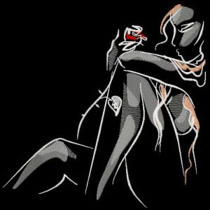 Bad girl 2 embroidery design