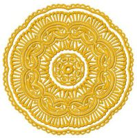 Lace doily 9 embroidery design